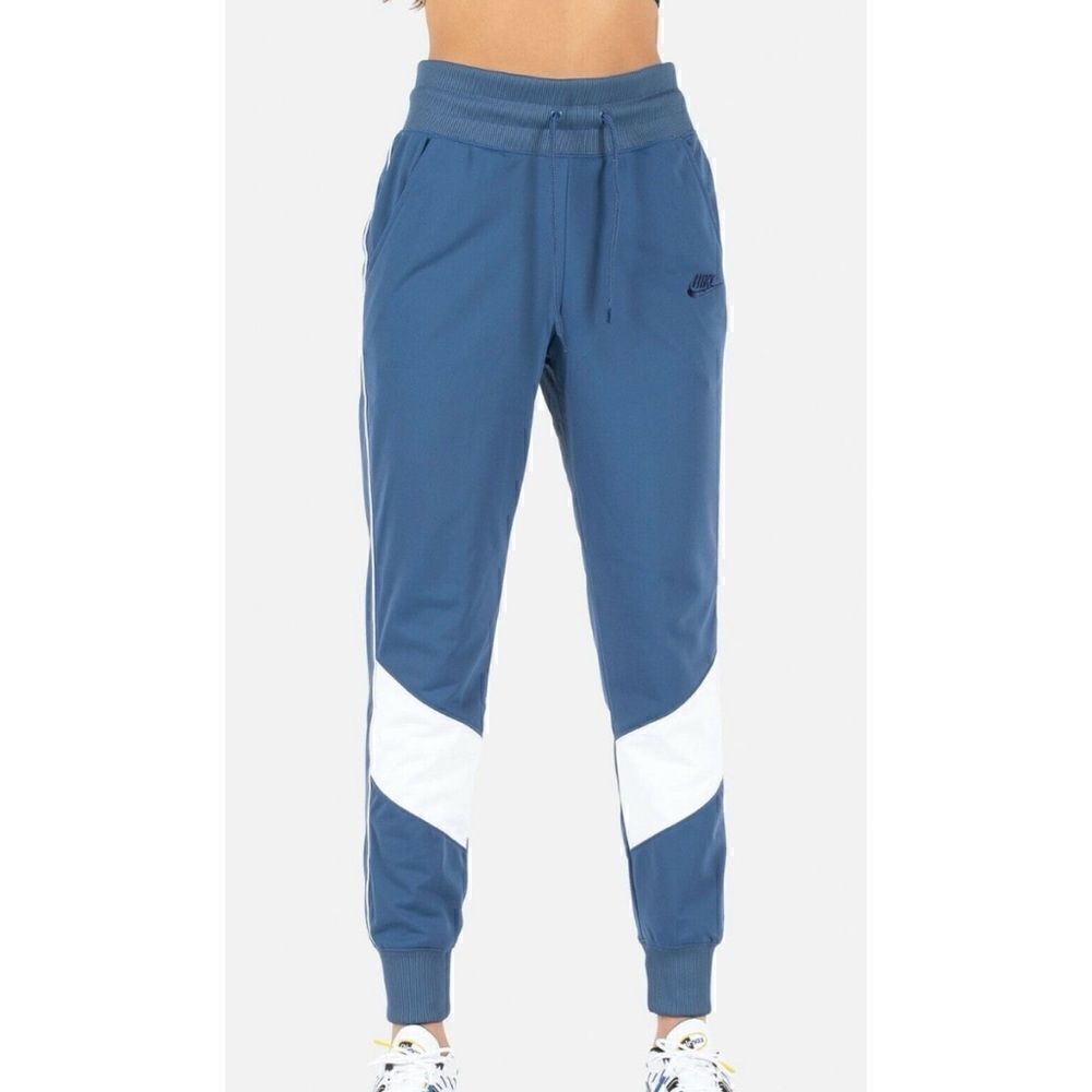 Nike Sportswear Heritage Track Pant Medium Joggers Blue White CD4152-469